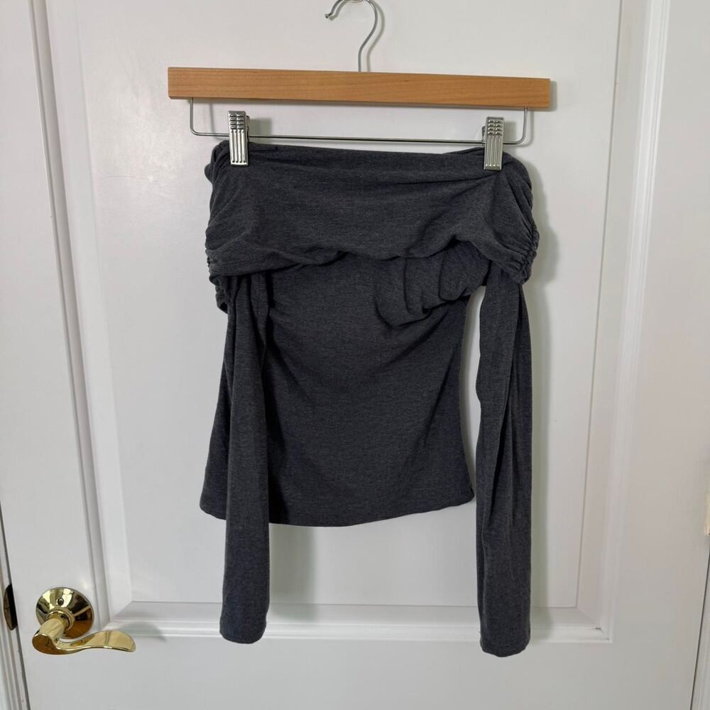 Aritzia Wilfred Off the Shoulder Blouse